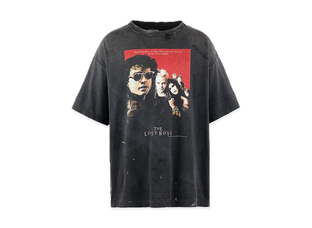 SAINT Mxxxxxx x The Lost Boys SS Tee "Black" SM-HR8-0000-C52