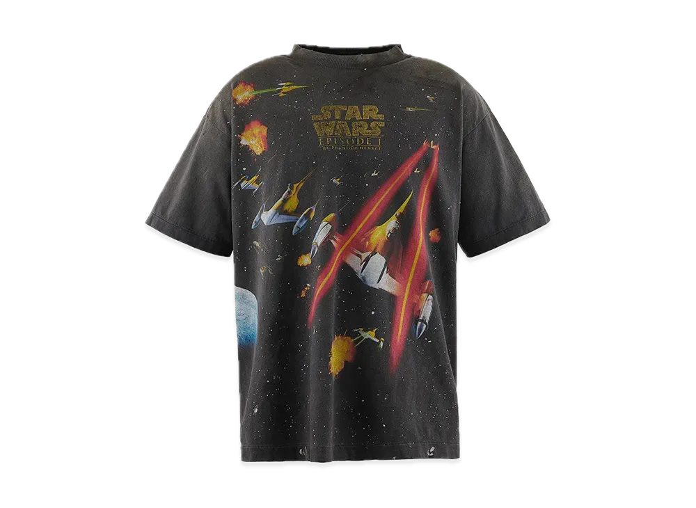 SAINT Mxxxxxx x SATR WARS SS Tee "Black"