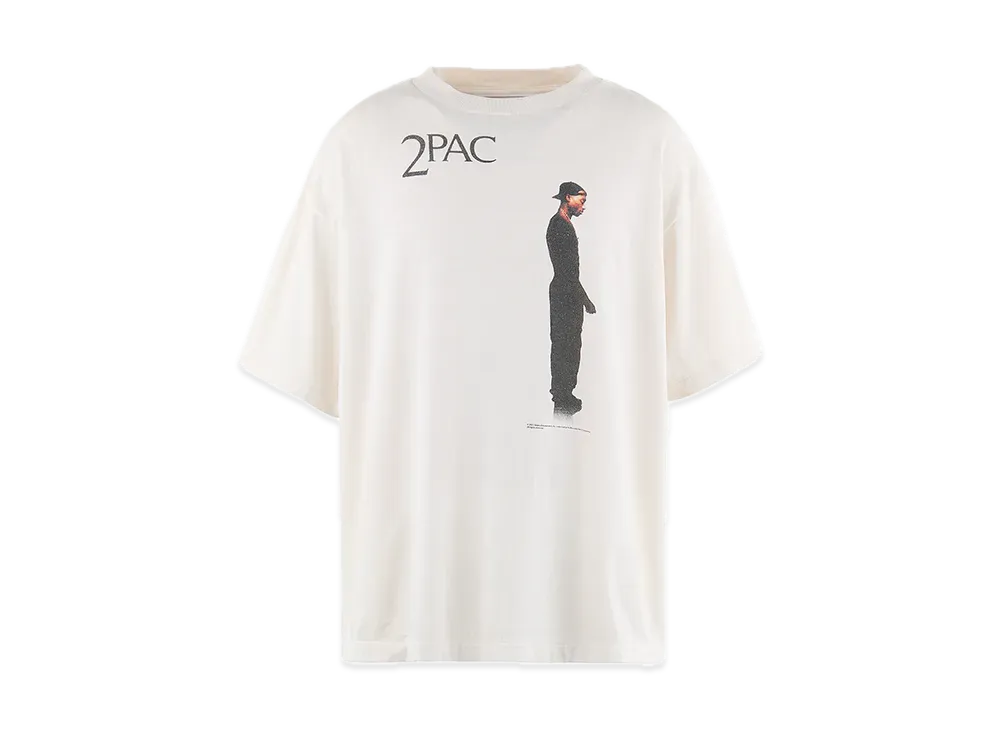 SAINT Mxxxxxx x 2PAC SS T-Shirt "White" SM-HR8-0000-C15