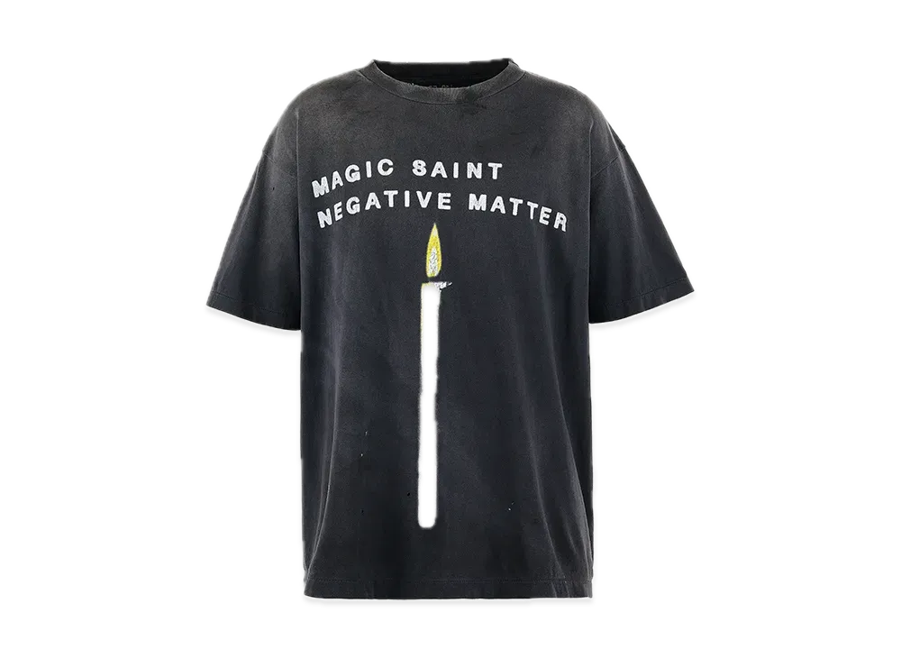 SAINT Mxxxxxx SS Tee Candle "Black"