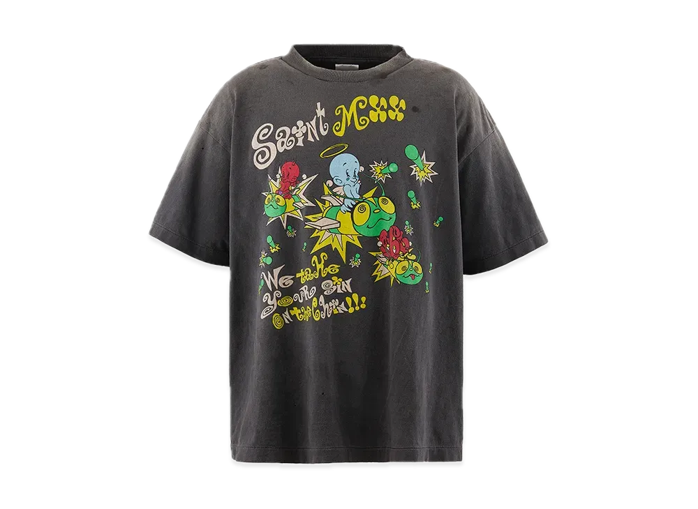 SAINT Mxxxxxx SS Tee Saint MX6 "Black"