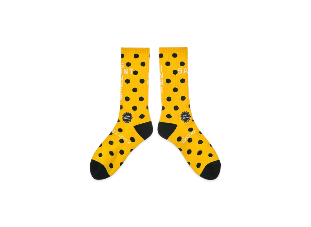SAINT Mxxxxxx Socks Dot "Yellow"