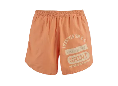 Saint Mxxxxxx 24SS Creation Easy Shorts "Orange" SM-YS8-0000-057