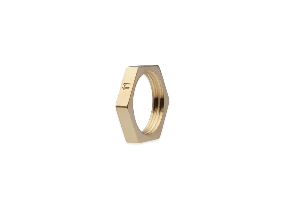 Maison Margiela Bolt & Nut Ring "Gold"