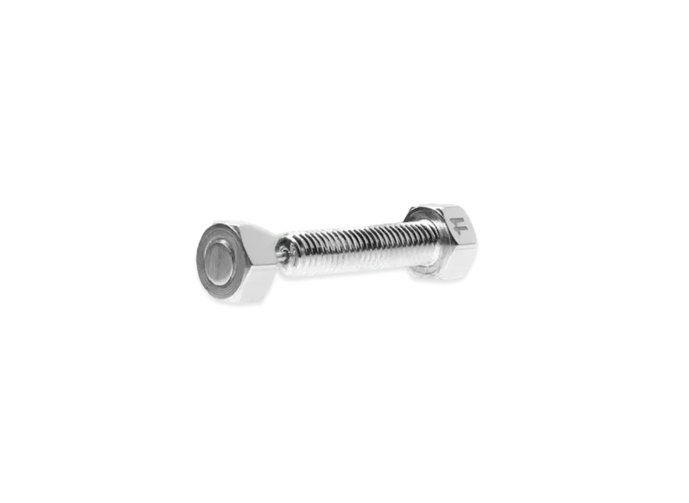 Maison Margiela Bolt & Nut Screw Earring "Palladium"