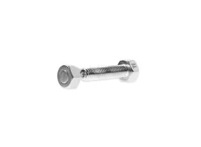 Maison Margiela Bolt & Nut Screw Earring "Palladium"