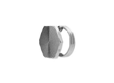 Maison Margiela Bolt & Nut Hexagonal Earring "Palladium"