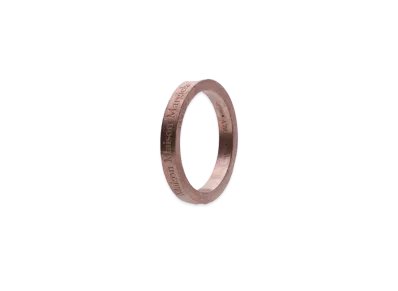 Maison Margiela Logo Ring Shiny "Rose Gold"