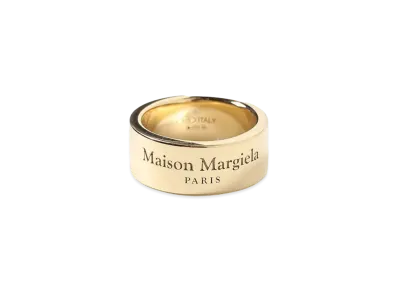 Maison Margiela Logo Ring "Shiny Yellow"