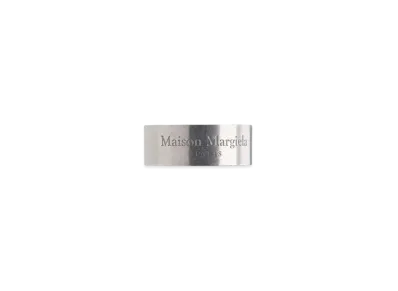 Maison Margiela Logo Ring "Matte Palladium"