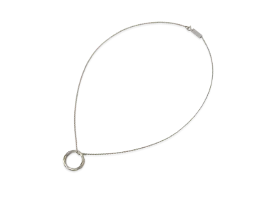 Maison Margiela Timeless Ring Necklace "Palladium"