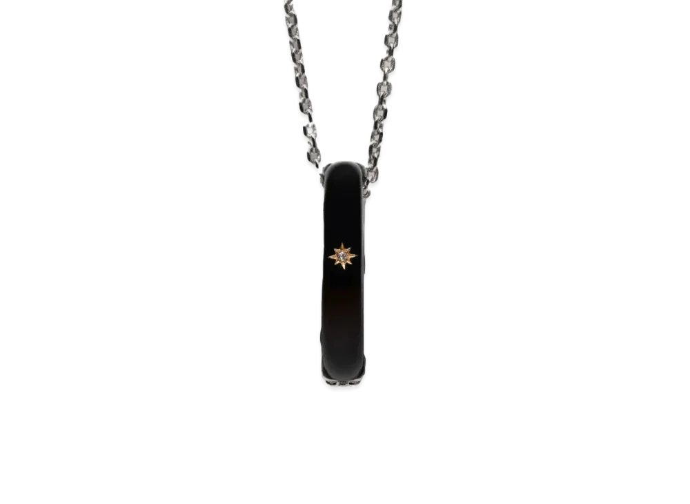 Maison Margiela Enamel Necklaces "Black"