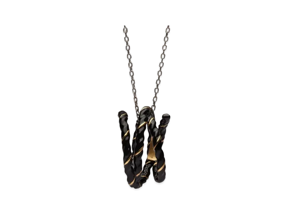 Maison Margiela Laces Necklace "Null"