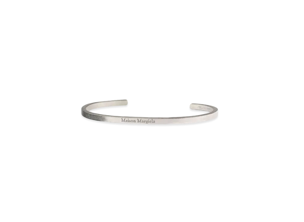Maison Margiela Logo Cuff "Matte Palladium"