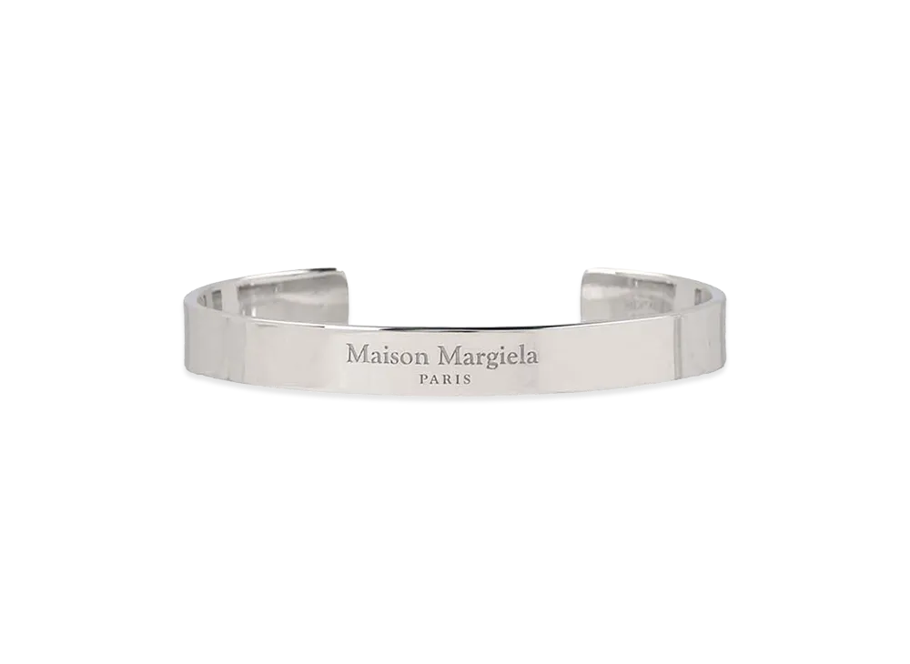 Maison Margiela Women's Logo Bracelet "Silver"