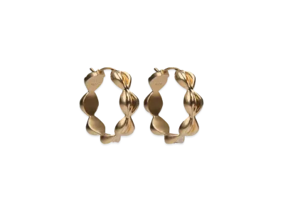 Maison Margiela Timeless Hoop Earring "Gold"