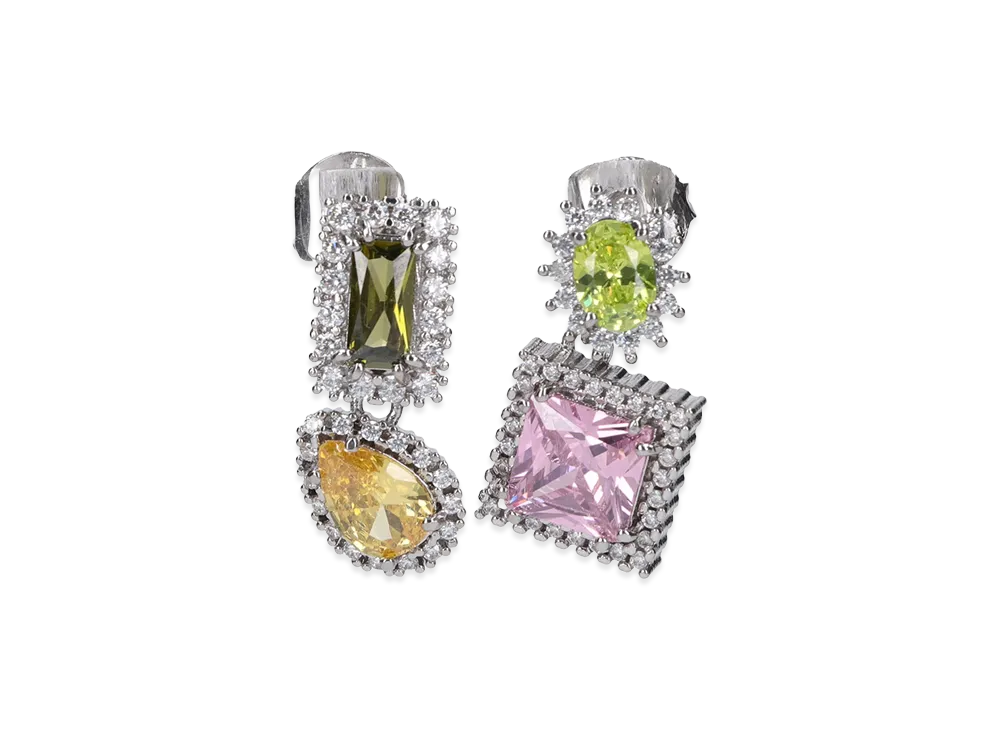 Maison Margiela Women's Earrings "Silver"