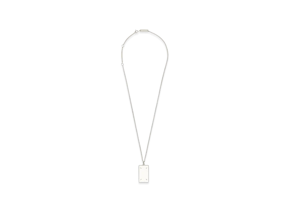 Maison Margiela Women's 'Four Stitches' Necklace "Silver"