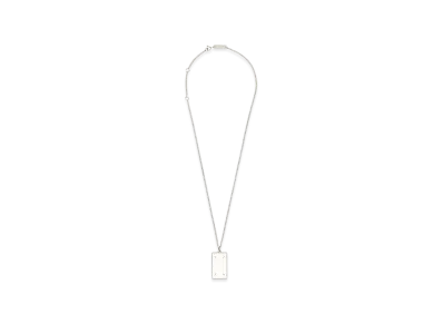 Maison Margiela Women's 'Four Stitches' Necklace "Silver"