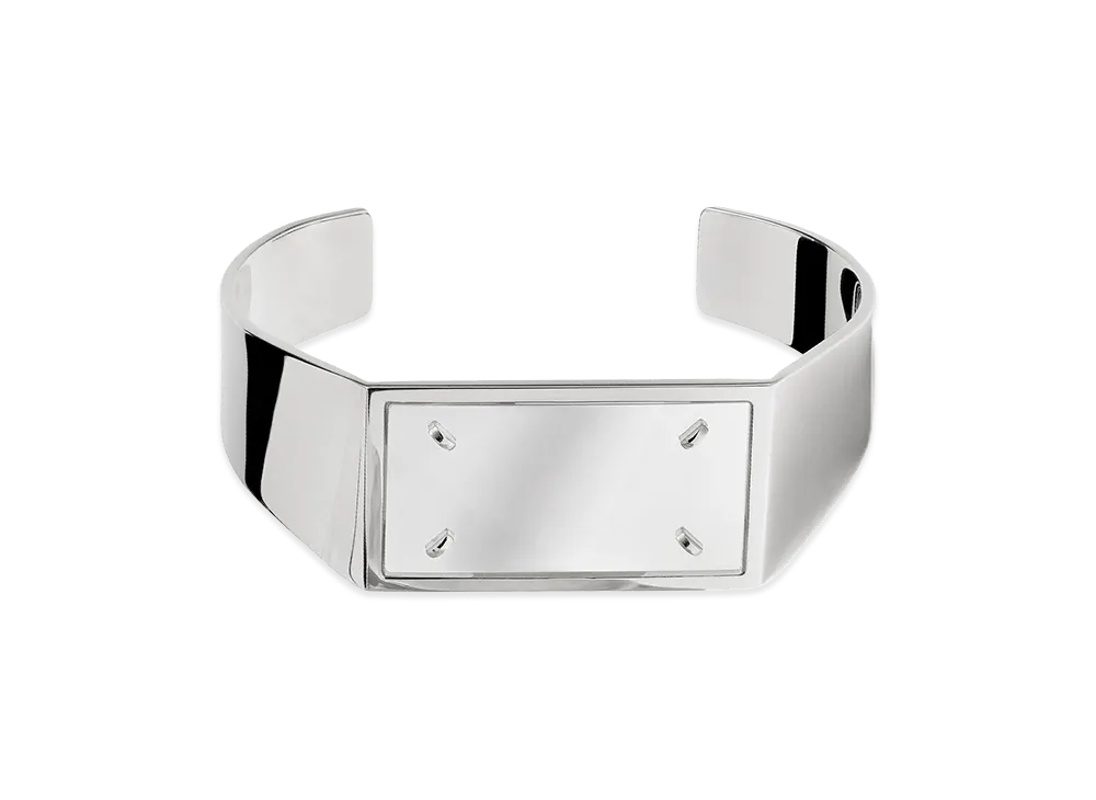 Maison Margiela Women's 'Four Stitches' Bracelet "Silver"