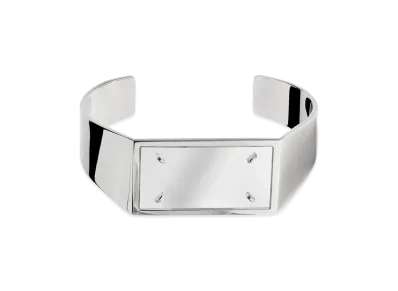 Maison Margiela Women's 'Four Stitches' Bracelet "Silver"