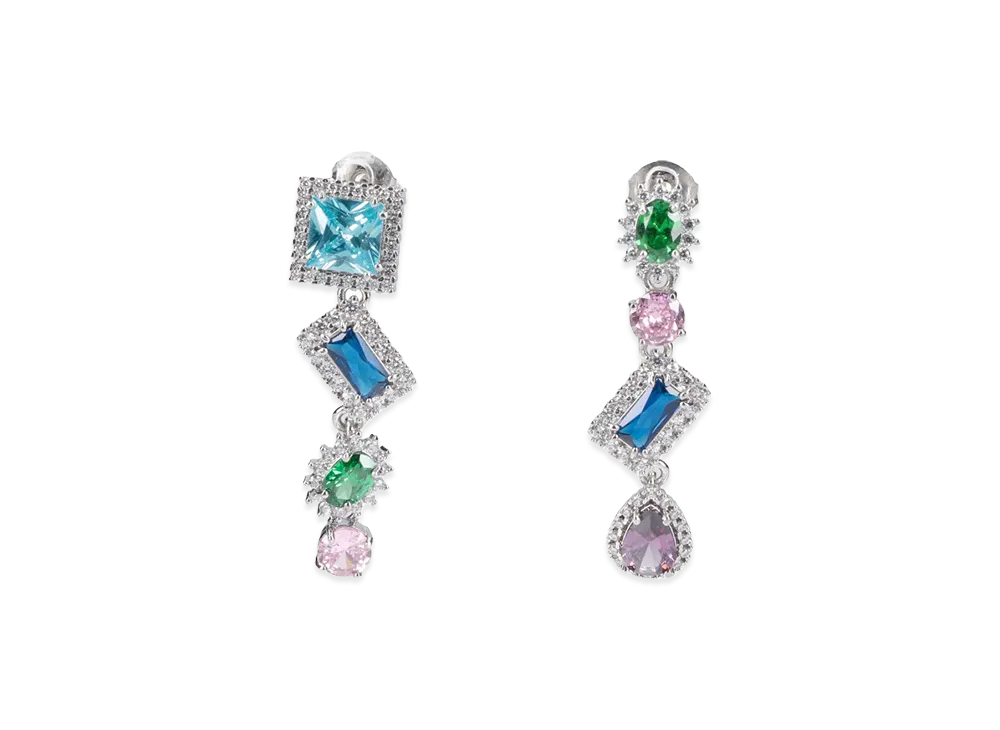 Maison Margiela Women's Earrings "Silver"
