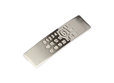 MM6 Maison Margiela Women's Numeric' Hair Clip "Silver"