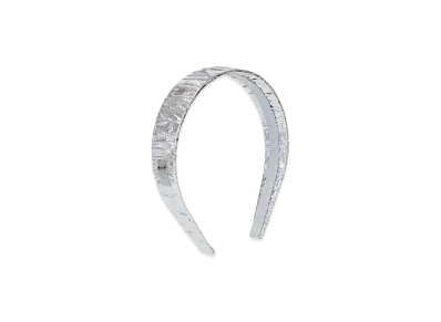 MM6 Maison Margiela Women's Hairband "Silver"