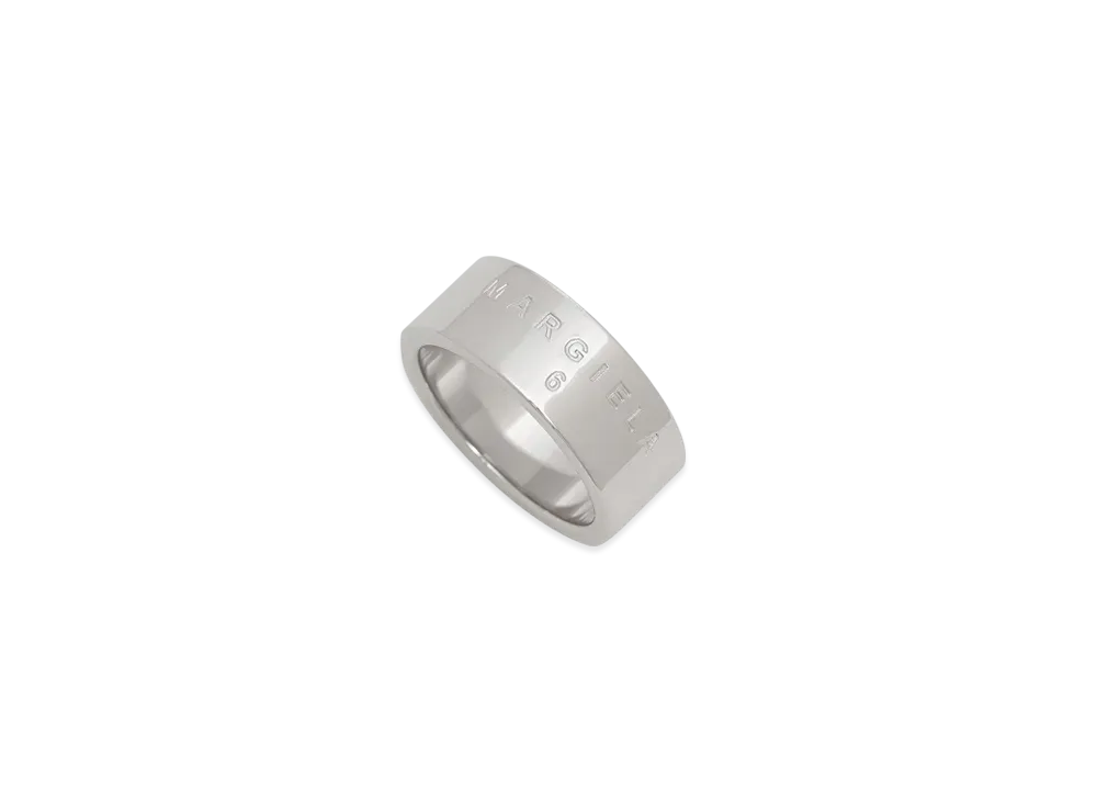 MM6 Maison Margiela Logo Ring "Silver"