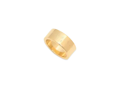 MM6 Maison Margiela Logo Ring "Yellow Gold"