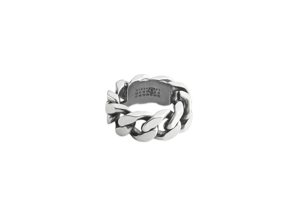 MM6 Maison Margiela Numeric Ring "Silver"