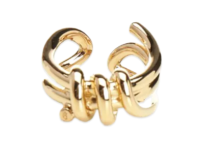 MM6 Maison Margiela Women's Knot Ring "Gold"