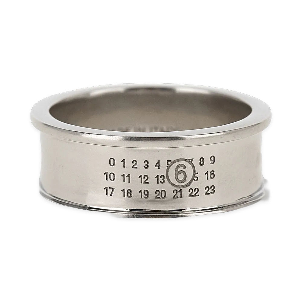 MM6 Maison Margiela Numeric Ring "Silver"