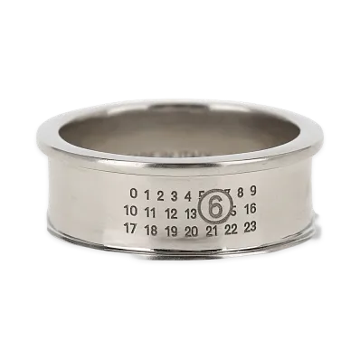 MM6 Maison Margiela Numeric Ring "Silver"
