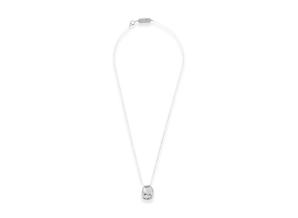 MM6 Maison Margiela Anello Chevalière' Necklace "Silver"
