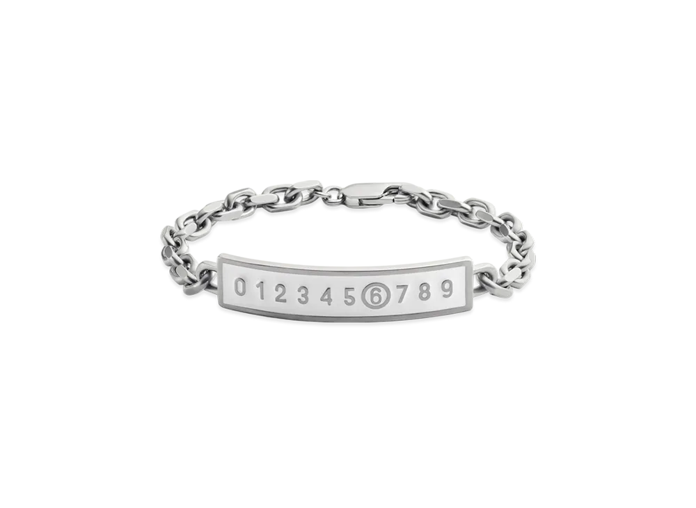 MM6 Maison Margiela Numeric Bracelet "Silver"