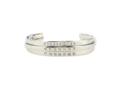 MM6 Maison Margiela Women's Numeric' Bracelet "Silver"