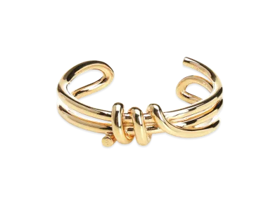 MM6 Maison Margiela Women's Bracelet - Knot "Gold"