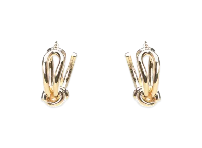 MM6 Maison Margiela Women's Knot Earrings "Gold"