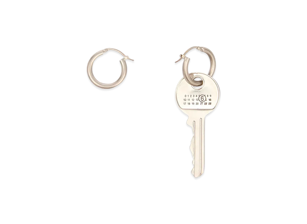 MM6 Maison Margiela Women's Earring Key' Earrings "Silver"