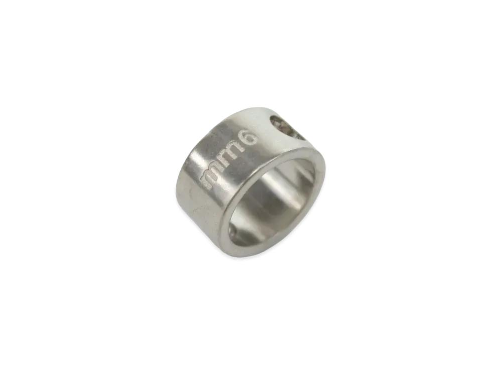 MM6 Maison Margiela Circle Hole Ring "Silver"