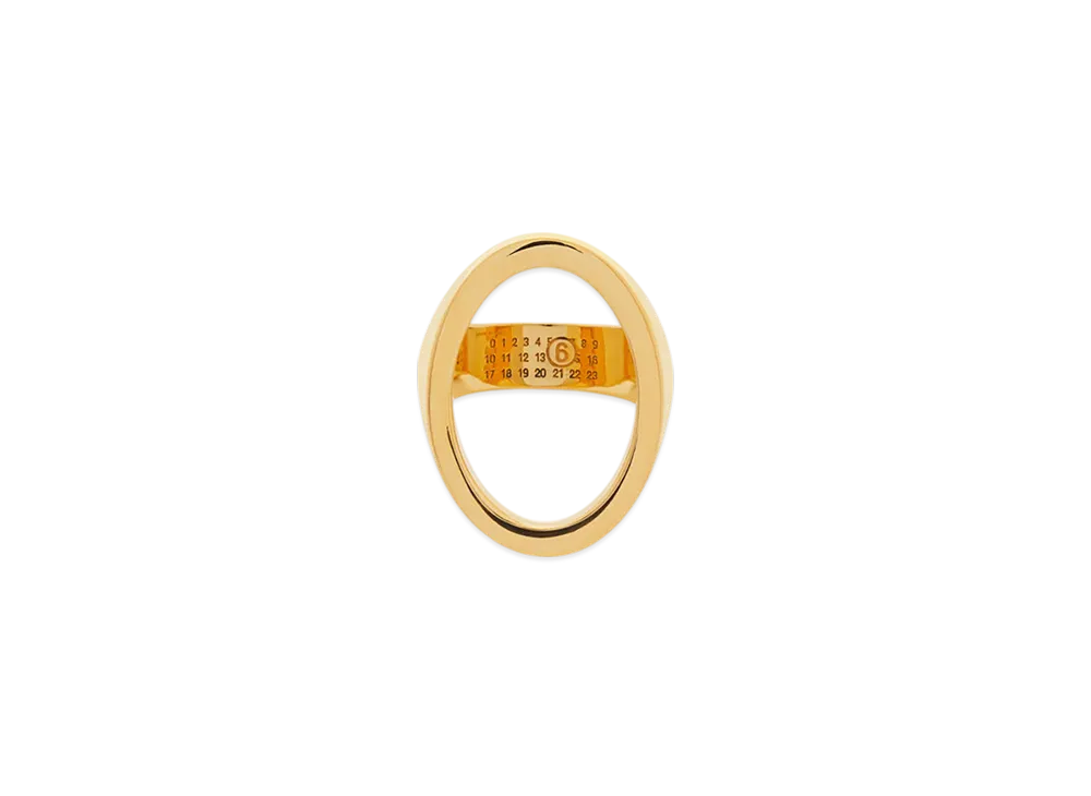 MM6 Maison Margiela Chevalier Ring "Gold"