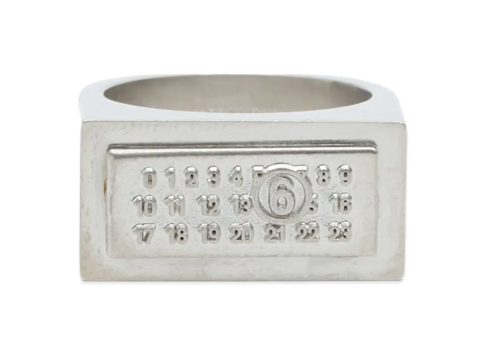 MM6 Maison Margiela Women's Ring "Silver"