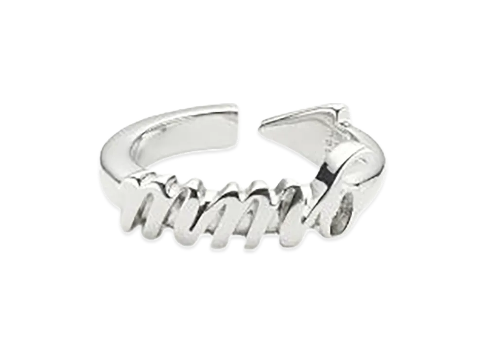 MM6 Maison Margiela Women's Ring "Silver"