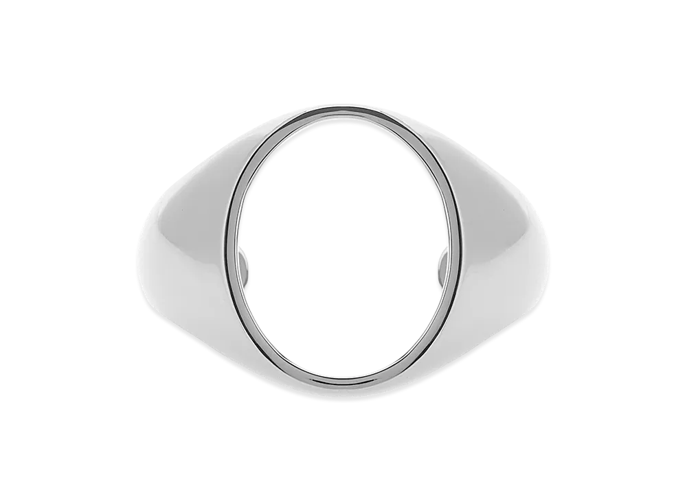 MM6 Maison Margiela Women's Chevalière' Bracelet "Silver"