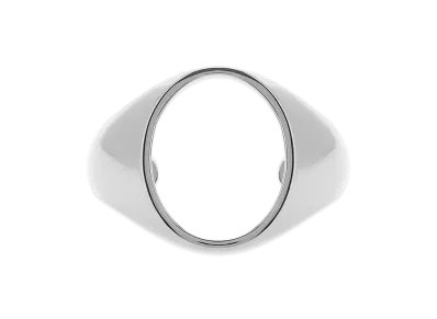 MM6 Maison Margiela Women's Chevalière' Bracelet "Silver"