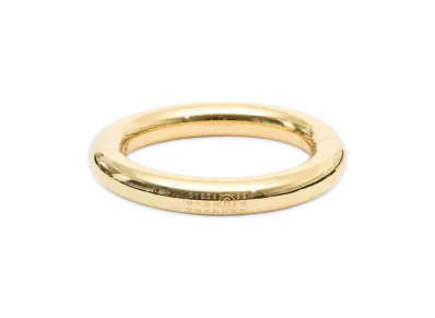 MM6 Maison Margiela Women's Numeric Polished Bangle "Gold"