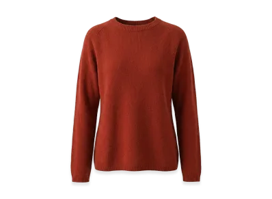 S Max Mara Women's Giori Crew Neck Sweater "Orange"