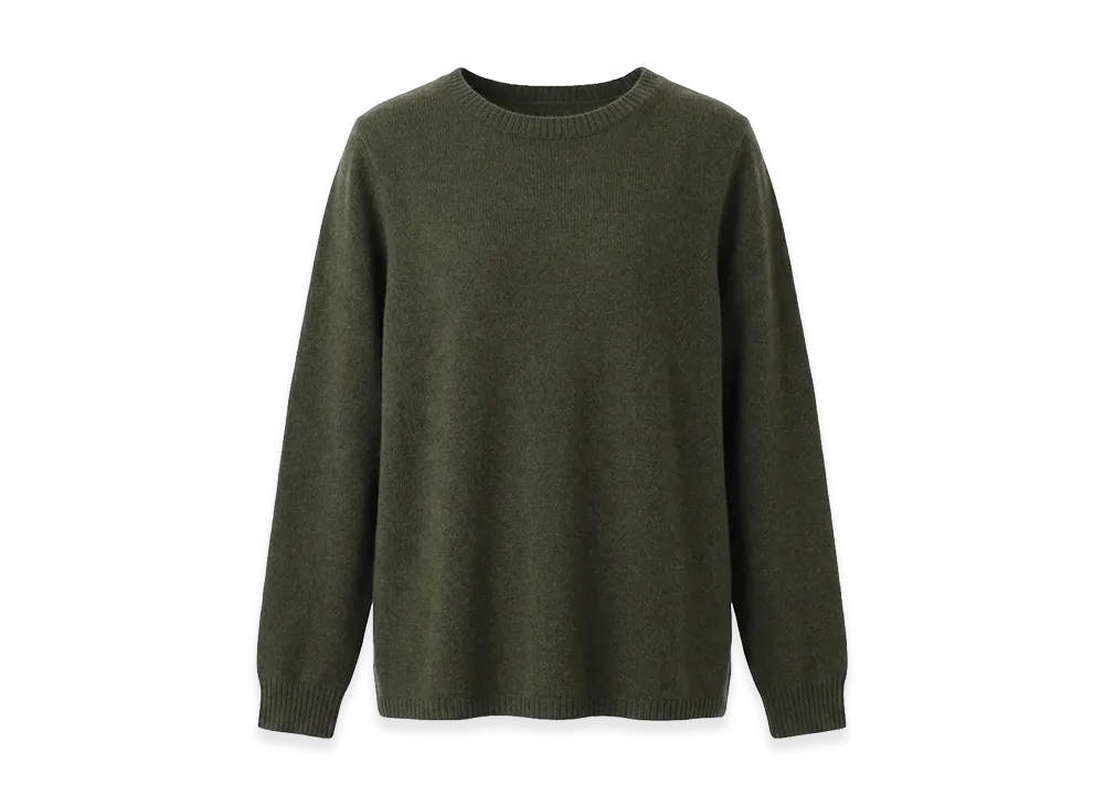 S Max Mara Women's Giori Crew Neck Sweater "Green"