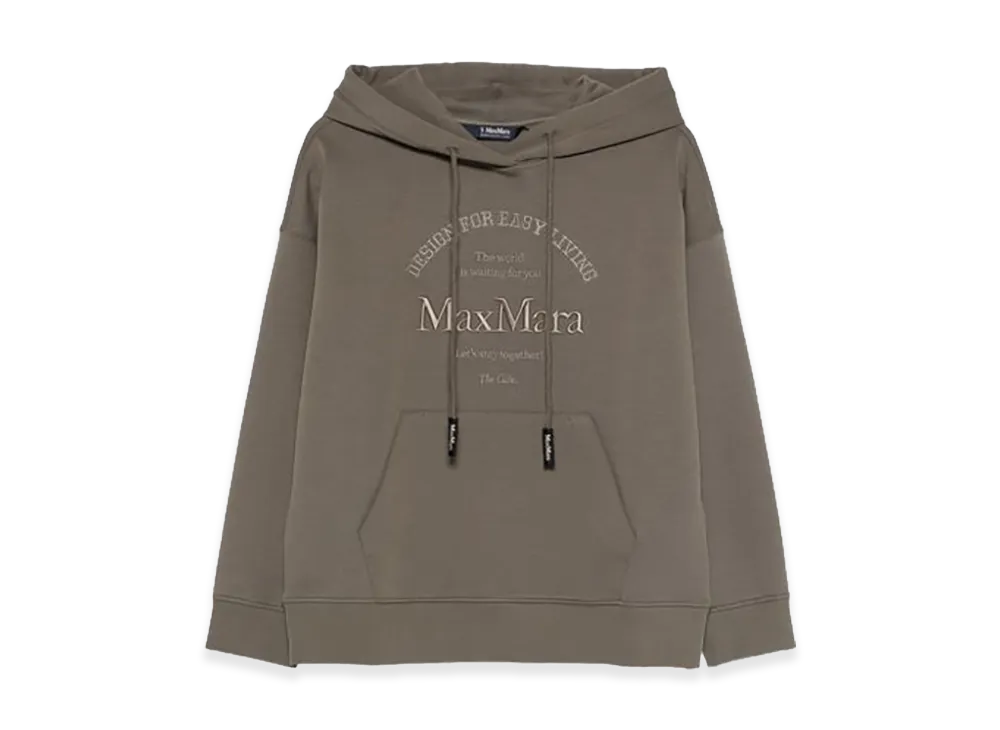 S Max Mara Women's Andrea Hoodie "Camel"